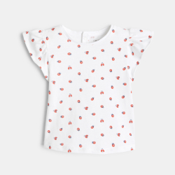 تيشيرت بطبعة الدعسوقة